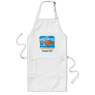 Fish and Bait in Love Adult Apron