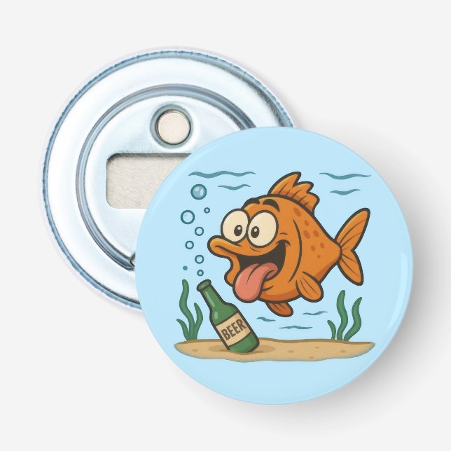 Fish and Beer Bottle Opener (Front)