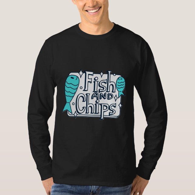 Fish And Chips 649 T-Shirt (Front)