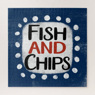 Fish And Chips Jigsaw Puzzle