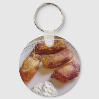 Fish And Chips Key Ring