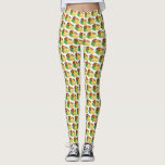 Fish and Chips Peas British Pub Restaurant Food Leggings<br><div class="desc">Design features an original marker illustration of traditional British fish and chips, consisting of battered cod served with chips, mushy peas, and a wedge of lemon. A staple of UK pub cuisine. Ideal for your favourite foodie. This fish and chips design is also available on other products. Lots of additional...</div>