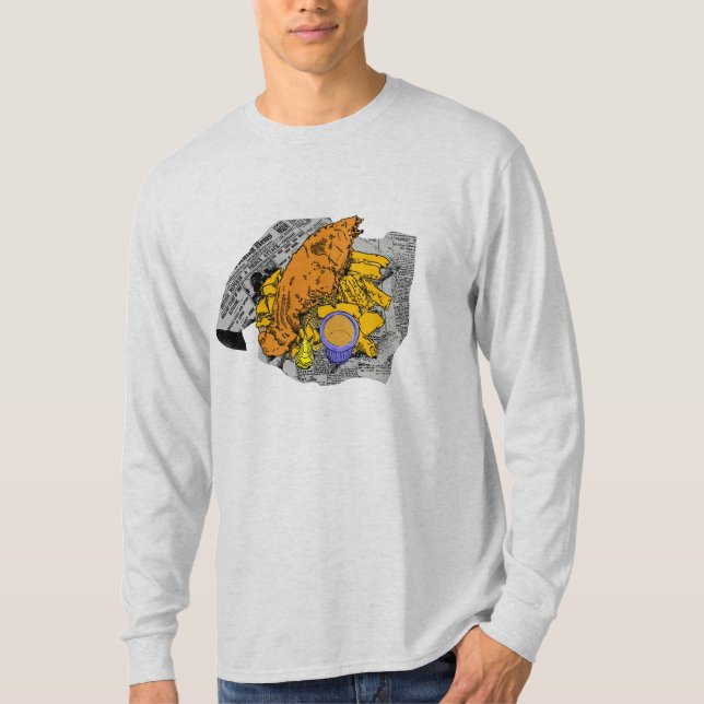 Fish and Chips T-Shirt (Front)