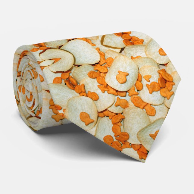 Fish And Chips Tie (Rolled)
