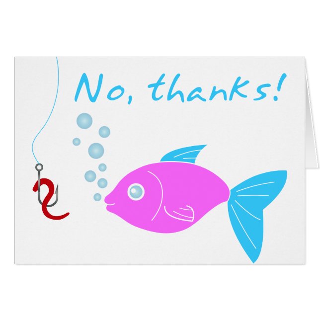 Fish and hook (Front Horizontal)