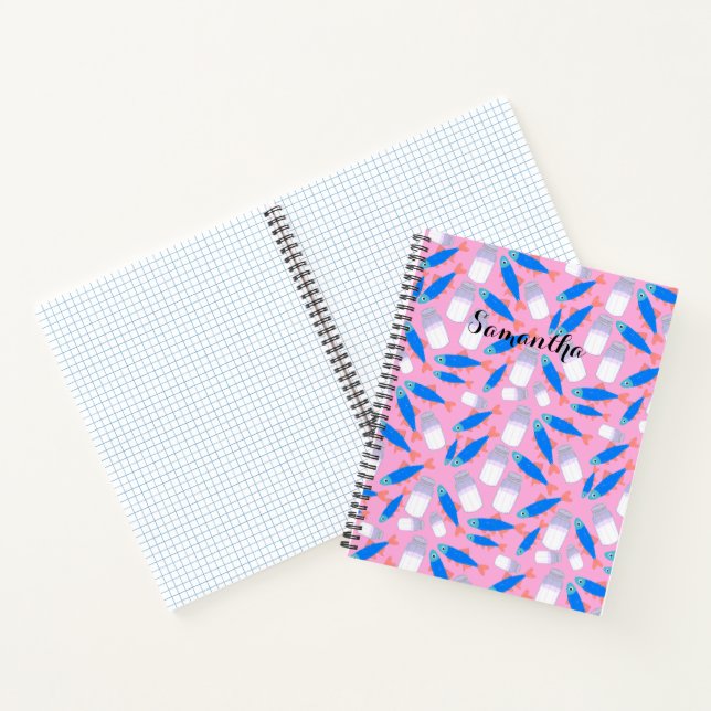 Fish And Salt  Notebook (Inside)