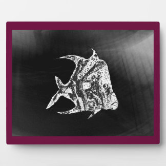 Fish Angel 905 jGibney The MUSEUM Zazzle Gifts Plaque