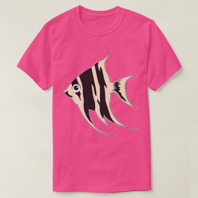 Fish Angelfish Aquarium Fish lover Gift Idea 2 T-Shirt (Design Front)