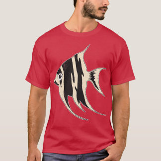 Fish Angelfish Aquarium Fish lover Gift Idea T-Shirt