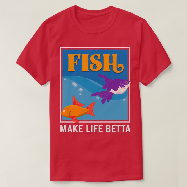 Fish aquarium aquarium hobby T-Shirt (Design Front)