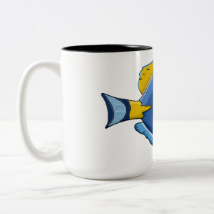 fish, aquarium, nature pictures Two-Tone coffee mug