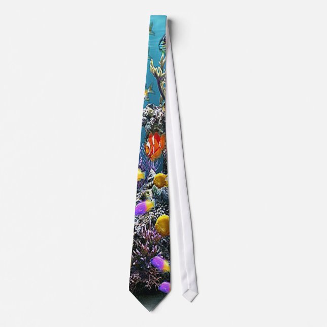 Fish Aquarium Tie (Front)