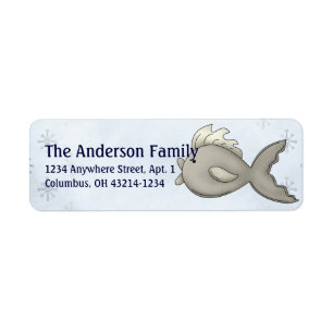 Fish Arctic Freeze Animals Address Labels