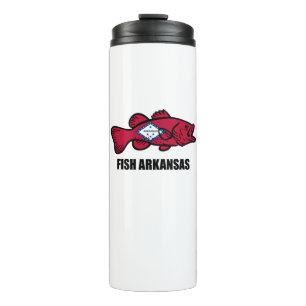 Fish Arkansas Thermal Tumbler