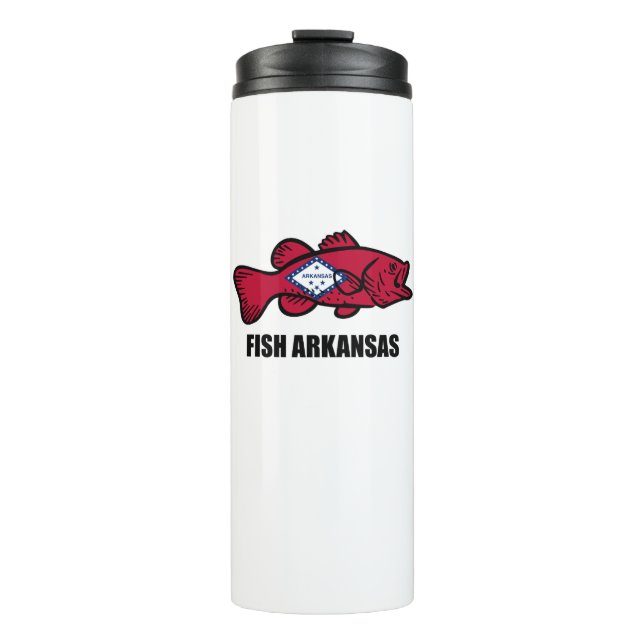 Fish Arkansas Thermal Tumbler (Front)