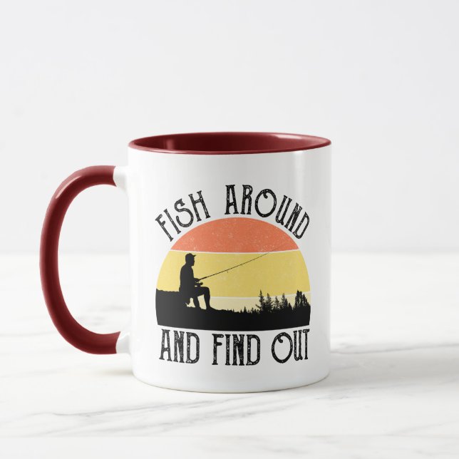 Fish Around And Find Out Mug (Left)