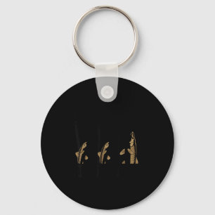 Fish Around And Find Trout Funny Fishing Fishermen Key Ring
