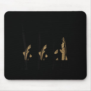 Fish Around And Find Trout Funny Fishing Fishermen Mouse Mat