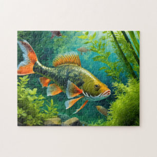 Fish Art 1 Bold and Beautiful Jigsaw Puzzle Intern