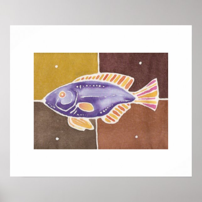 fish art poster (Front)