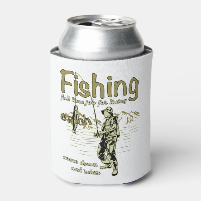 Fish at the hoes fishing can cooler (Can Front)