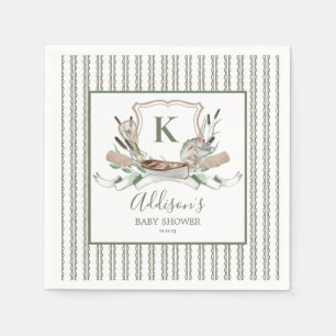 Fish Baby shower invitation  Napkin