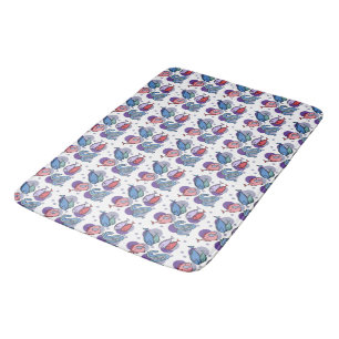 Fish bath mat