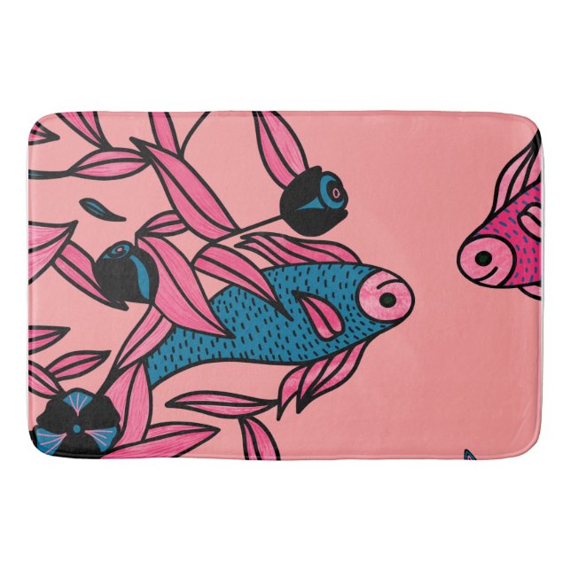 Fish Bath Mat (Front)