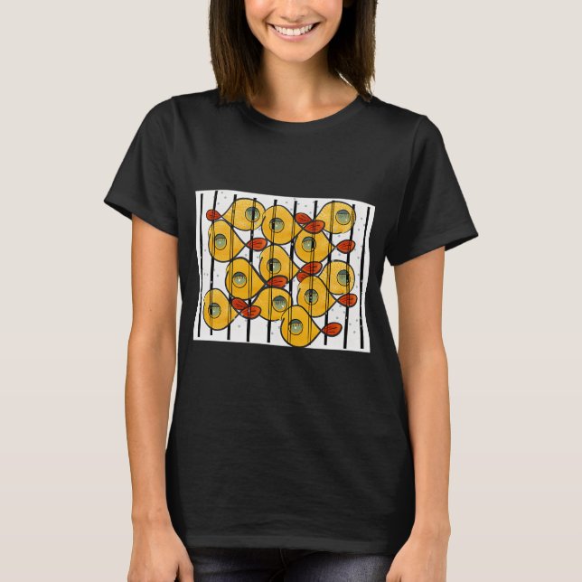 Fish behind Bars T-Shirt (Front)