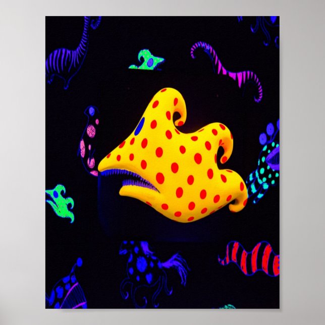 Fish Black Light Poster (Front)