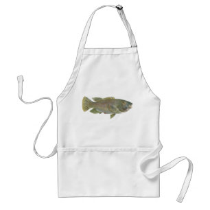 Fish - Blue Groper - Achoerodus gouldii Standard Apron