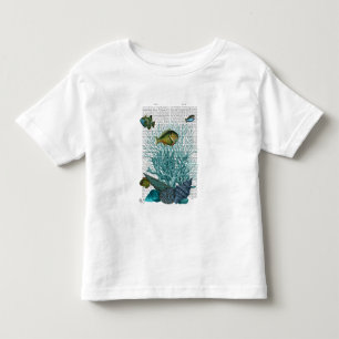 Fish, Blue Shells and Corals Toddler T-Shirt