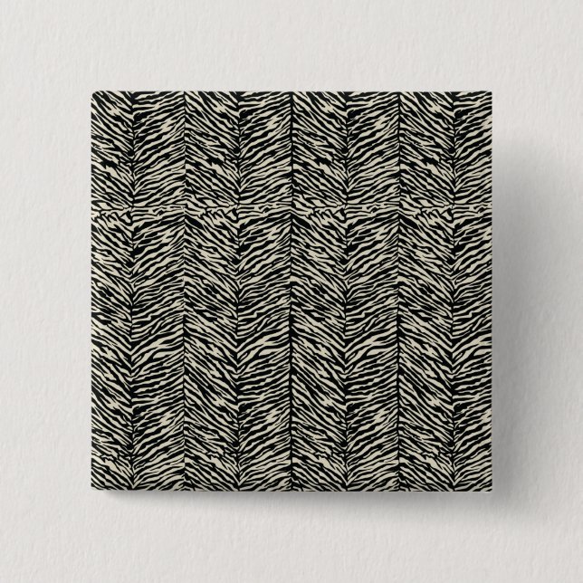 FISH-BONE 15 CM SQUARE BADGE (Front)