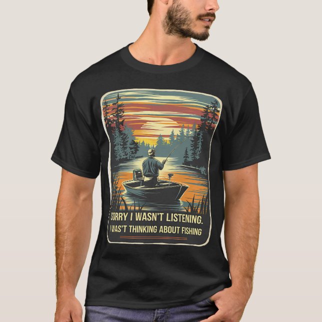 fish bones ink illustration T-Shirt (Front)