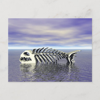 Fish Bones Postcard