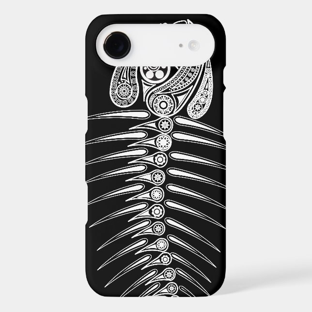 Fish Bones Skeleton Case-Mate iPhone Case (Back)