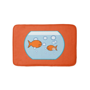 Fish Bowl Bath Mat