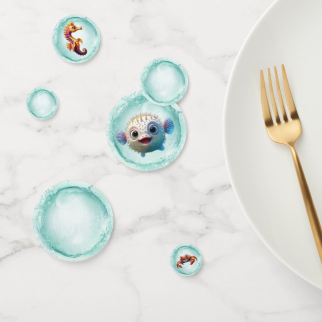 Fish Bowl Table Confetti (Group)