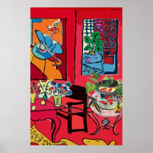 Fish Bowl Table Poster