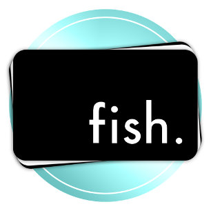 fish. business card
