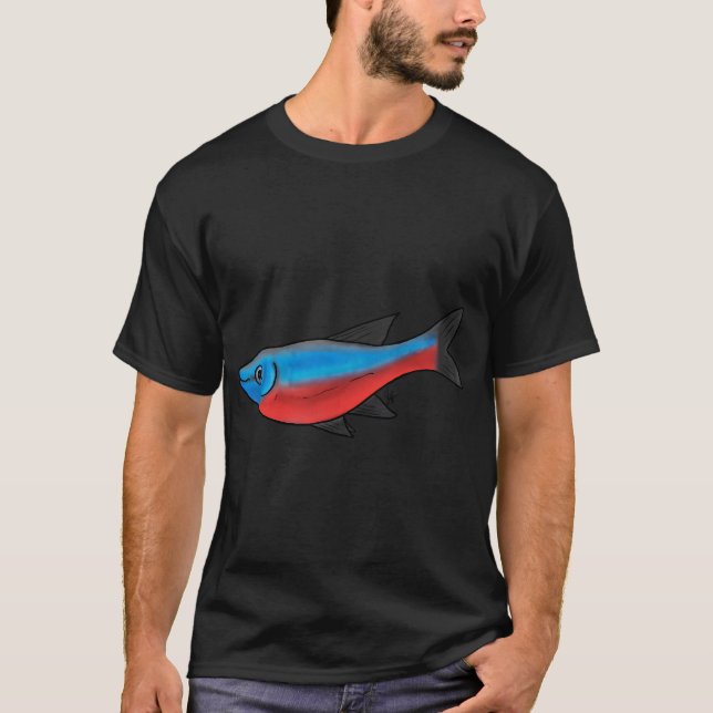 Fish Cardinal Tetra T-Shirt (Front)