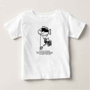 Fish catch humans baby T-Shirt