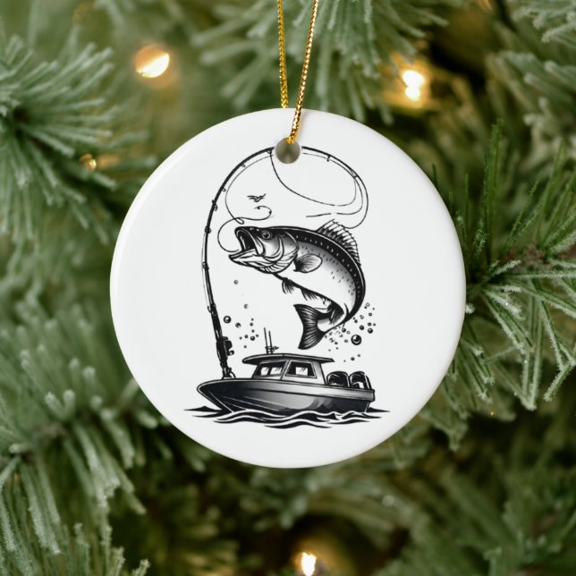 fish ceramic tree decoration (Tree)