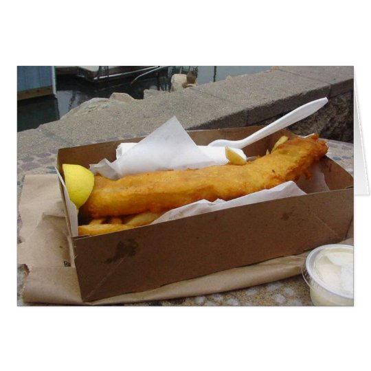 Fish Chips Card