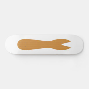 Fish & Chips Shop Wooden Fork Skateboard