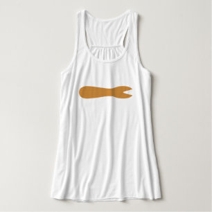 Fish & Chips Shop Wooden Fork Tank Top