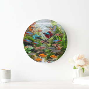 Fish clock 