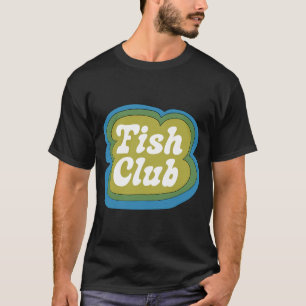 Fish Club (Green on Yellow) T-Shirt
