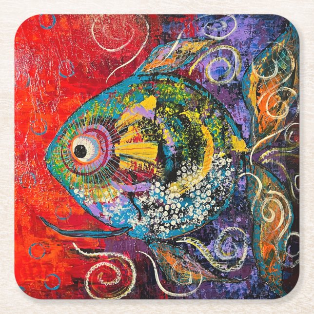 Fish Coaster Set (Front)