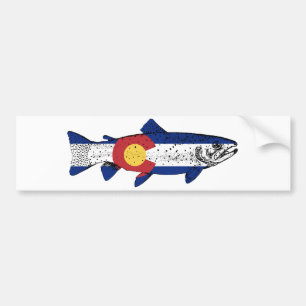 Fish Colorado Bumper Sticker